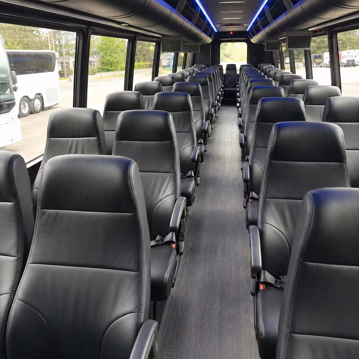 30 passenger minibus inside
