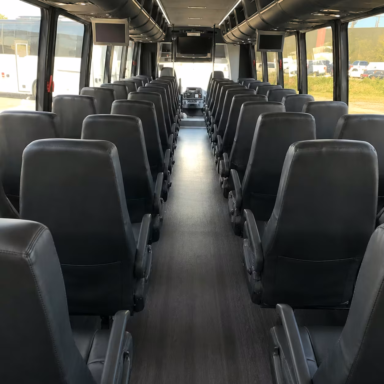 35 passenger minibus inside
