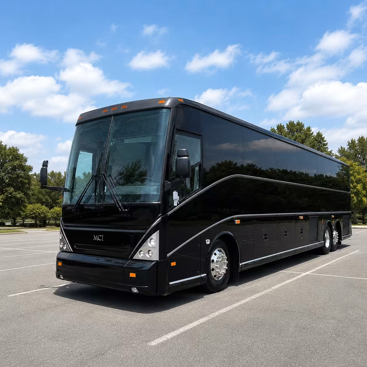 56 passenger charter bus