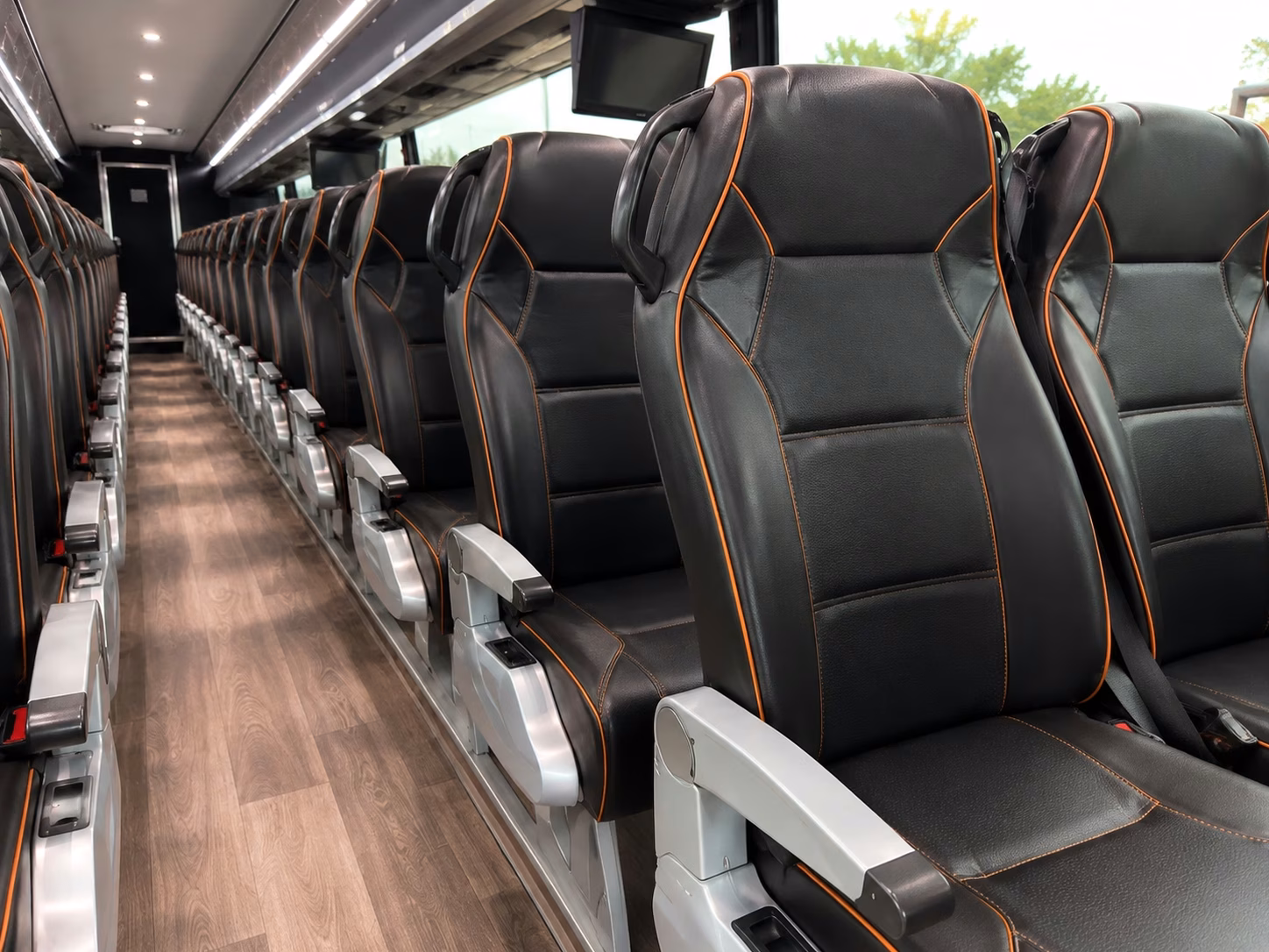 shuttle buses for topeka wedding venue transportation